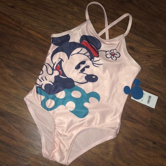 minnie mouse swimming costume